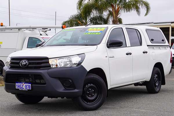 2021 Toyota Hilux Workmate TGN121R Rear Wheel Drive
