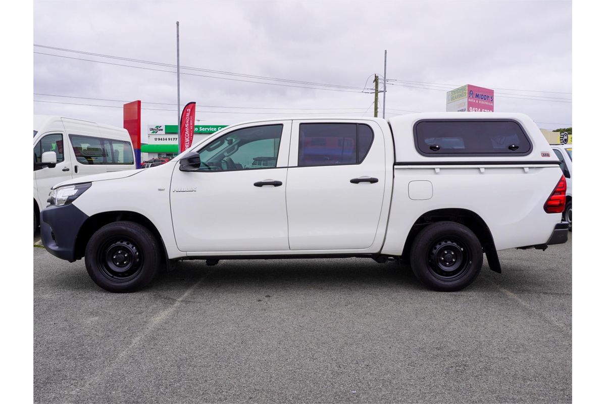 2021 Toyota Hilux Workmate TGN121R Rear Wheel Drive
