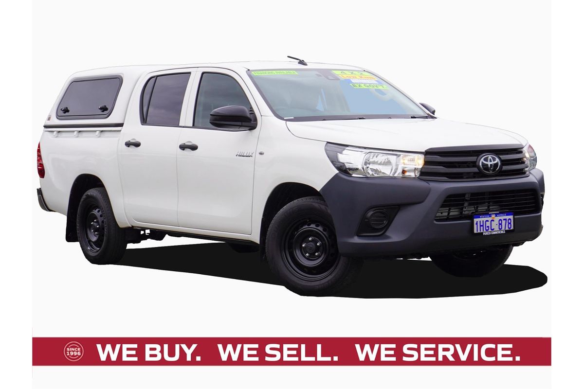 2021 Toyota Hilux Workmate TGN121R Rear Wheel Drive