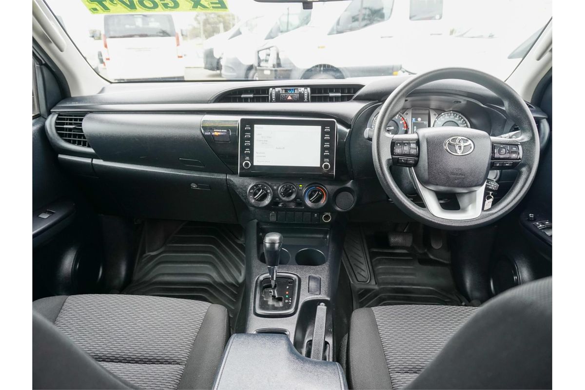 2021 Toyota Hilux Workmate TGN121R Rear Wheel Drive