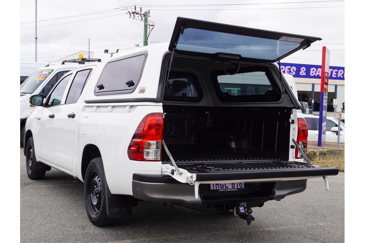 2021 Toyota Hilux Workmate TGN121R Rear Wheel Drive