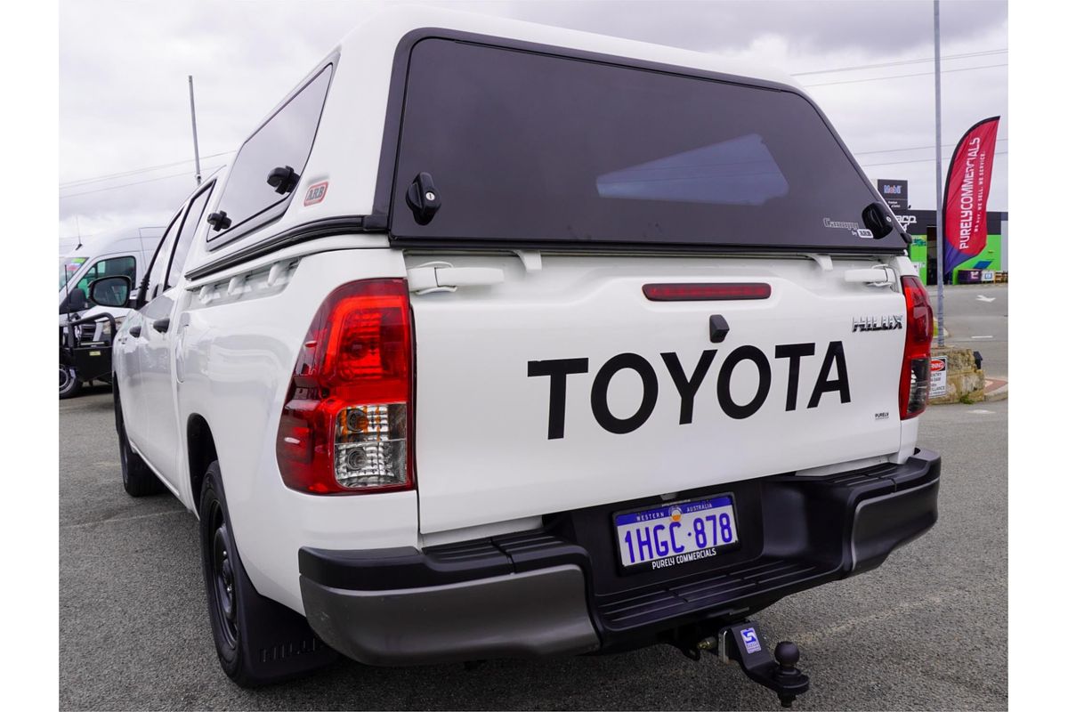 2021 Toyota Hilux Workmate TGN121R Rear Wheel Drive