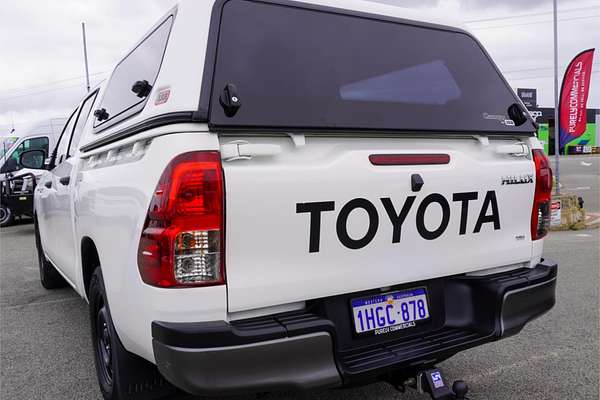 2021 Toyota Hilux Workmate TGN121R Rear Wheel Drive