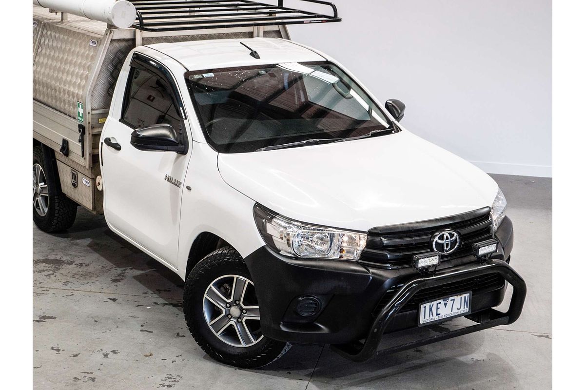 2017 Toyota Hilux Workmate TGN121R Rear Wheel Drive