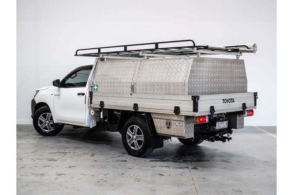 2017 Toyota Hilux Workmate TGN121R Rear Wheel Drive