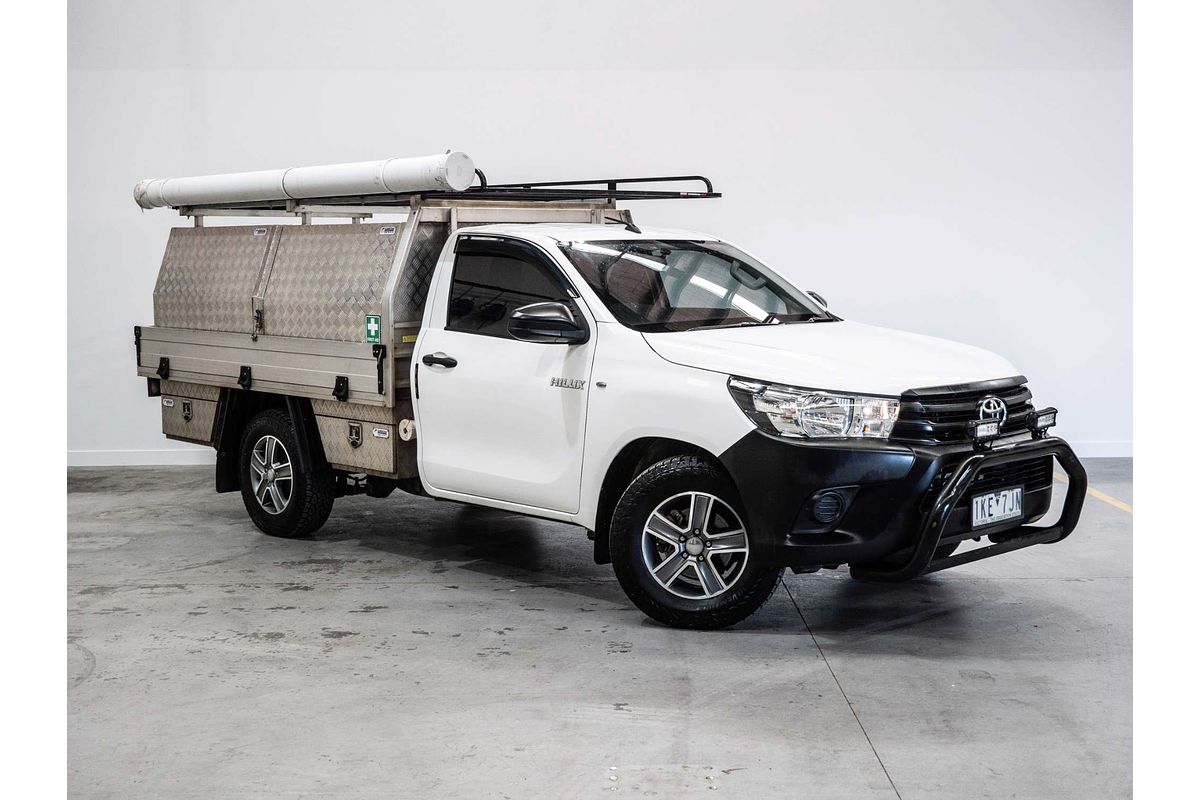 2017 Toyota Hilux Workmate TGN121R Rear Wheel Drive