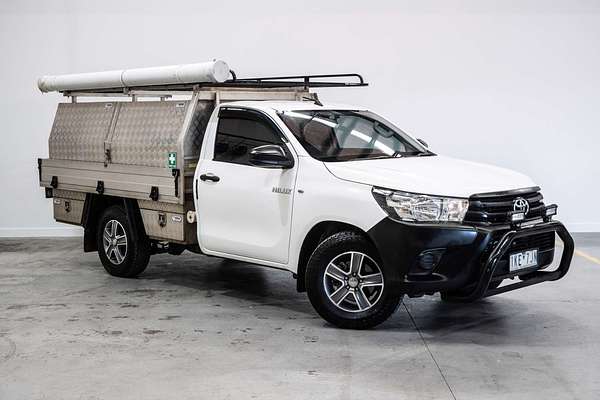 2017 Toyota Hilux Workmate TGN121R Rear Wheel Drive