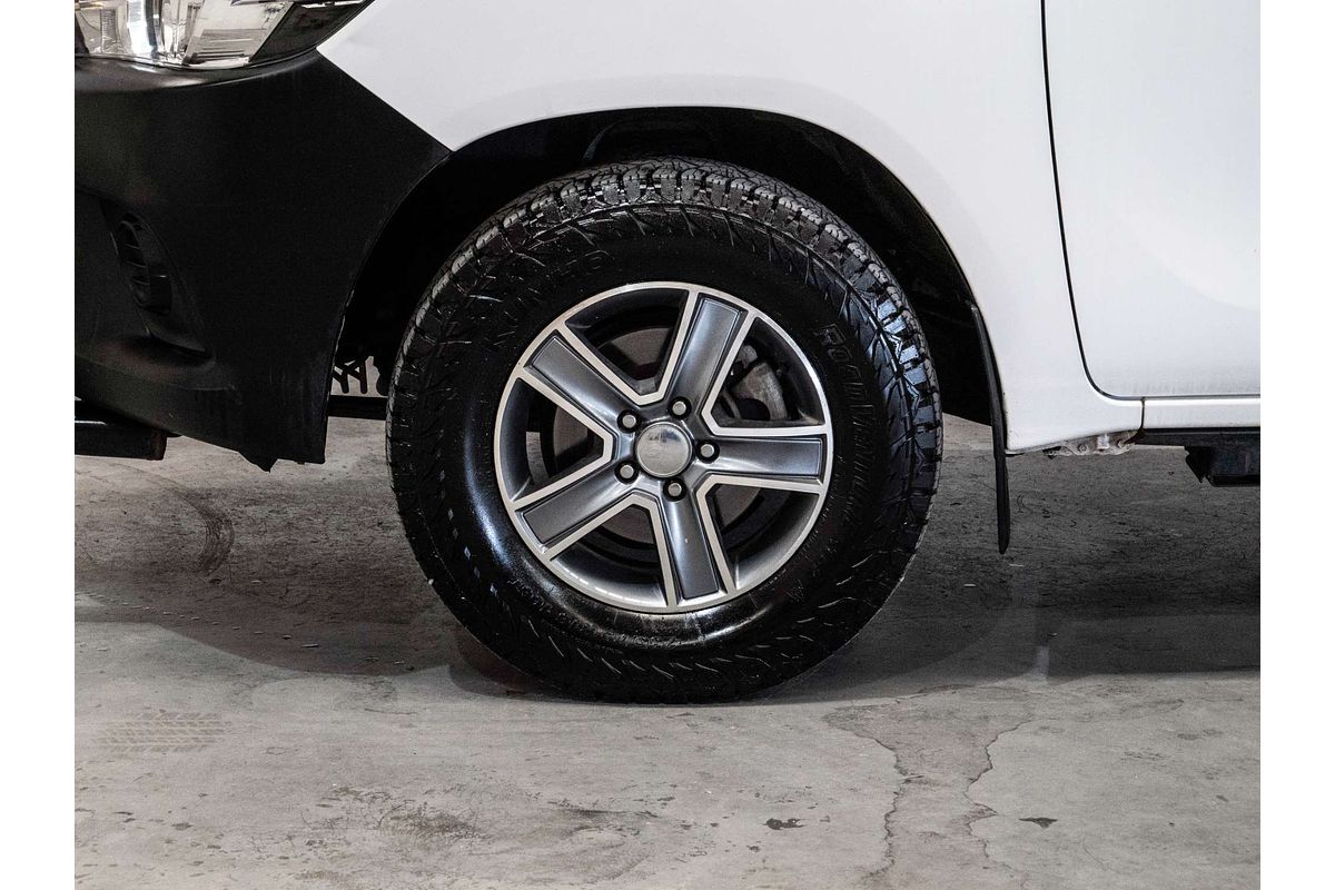 2017 Toyota Hilux Workmate TGN121R Rear Wheel Drive