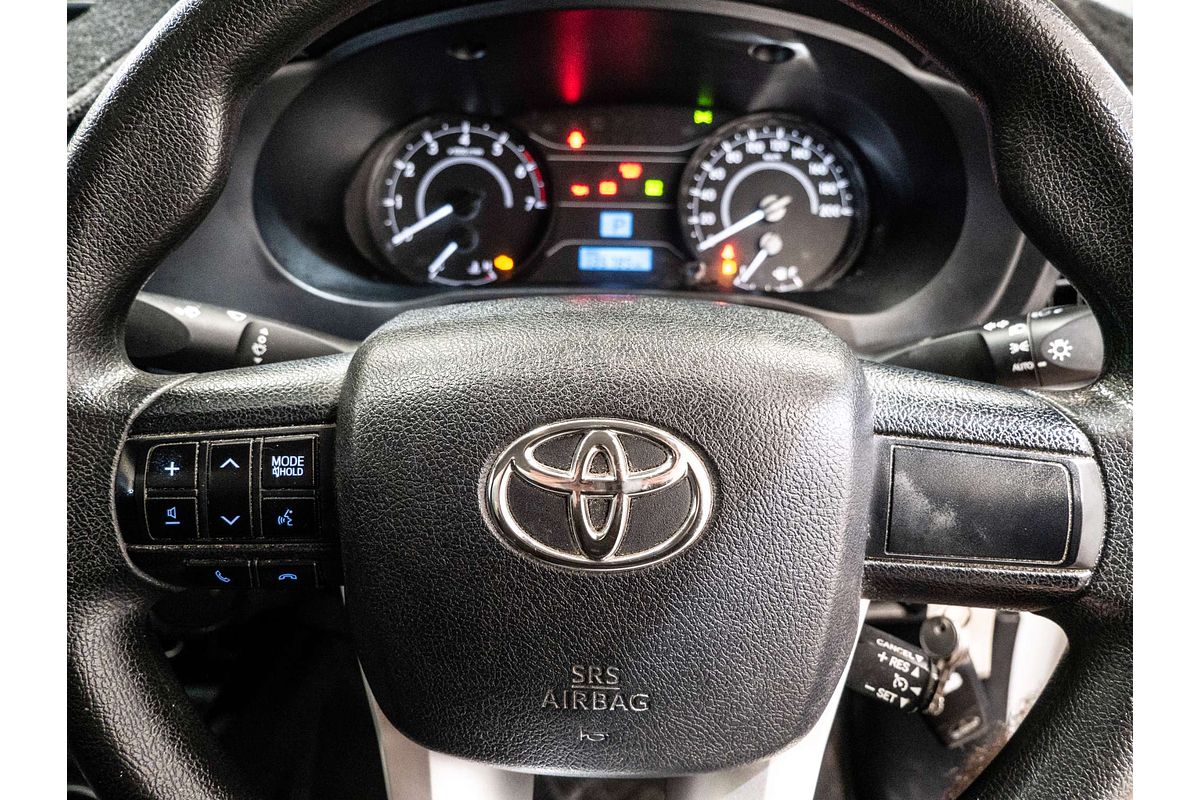 2017 Toyota Hilux Workmate TGN121R Rear Wheel Drive
