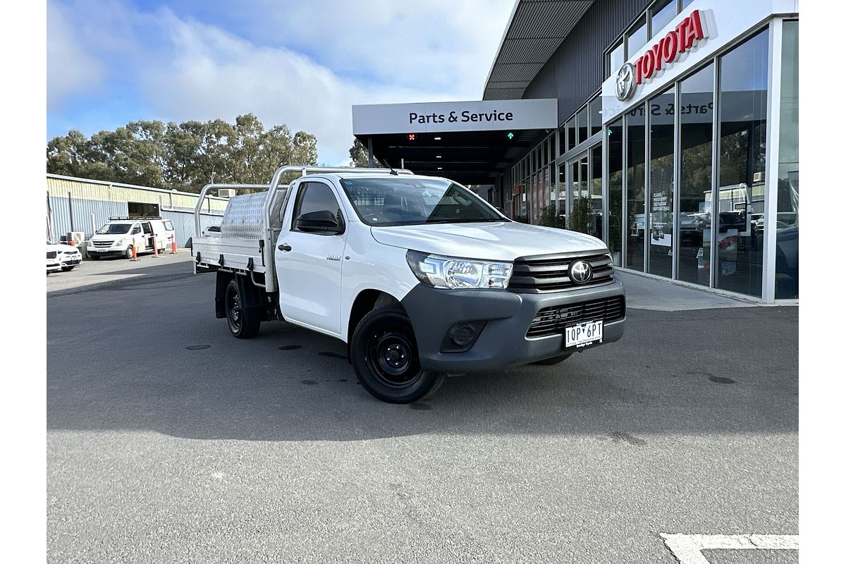 2019 Toyota Hilux Workmate TGN121R Rear Wheel Drive