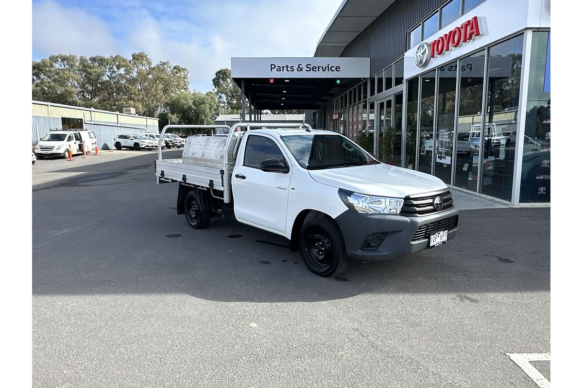 2019 Toyota Hilux Workmate TGN121R Rear Wheel Drive