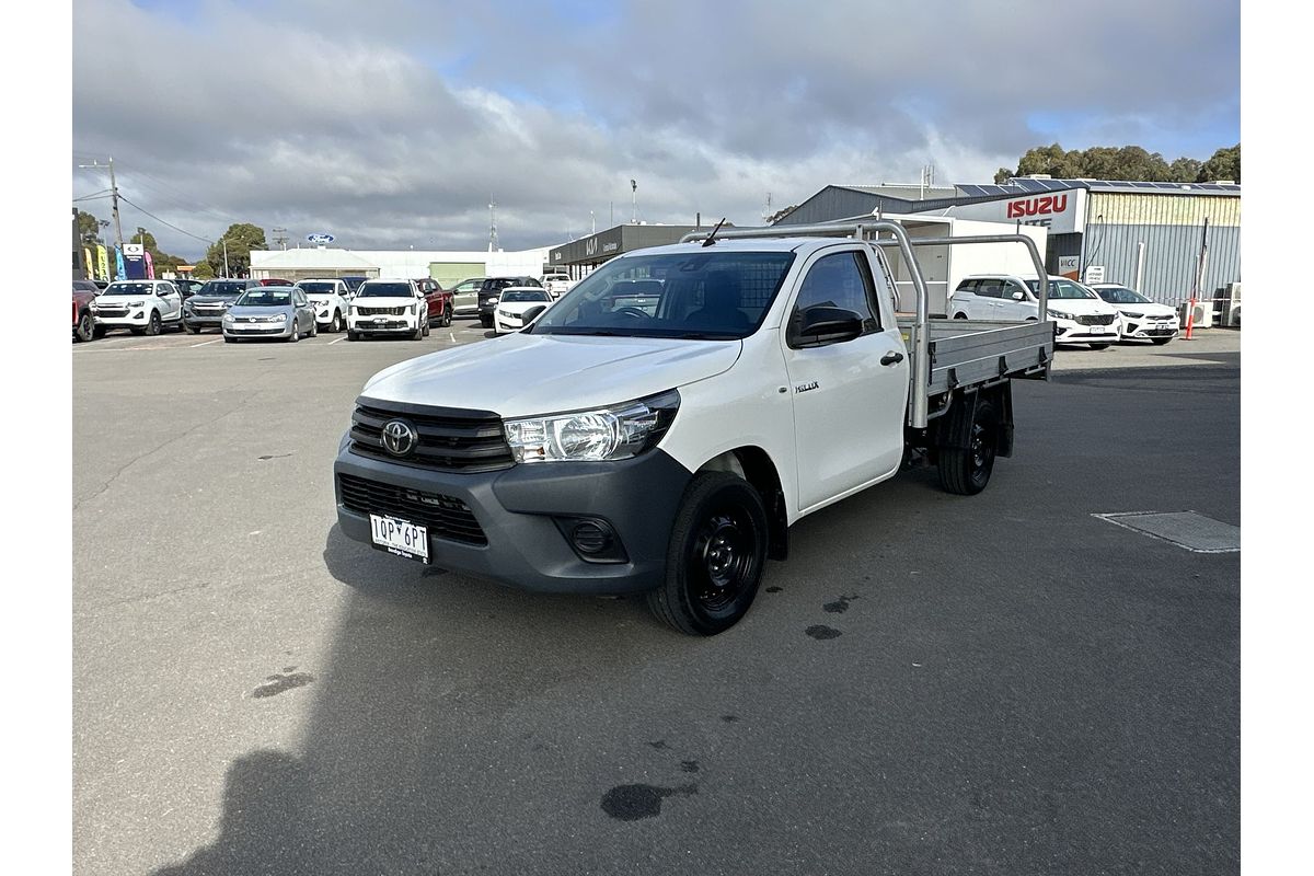 2019 Toyota Hilux Workmate TGN121R Rear Wheel Drive