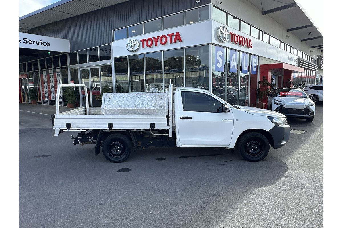 2019 Toyota Hilux Workmate TGN121R Rear Wheel Drive