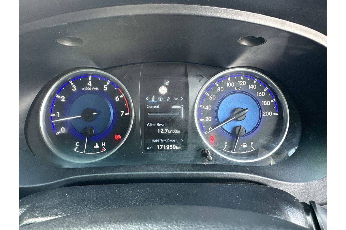 2019 Toyota Hilux Workmate TGN121R Rear Wheel Drive