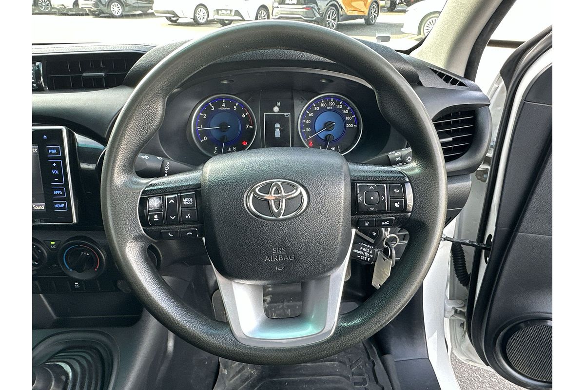 2019 Toyota Hilux Workmate TGN121R Rear Wheel Drive