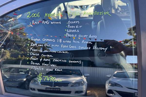 2006 Mercedes-Benz C-Class C180 Kompressor Classic W203