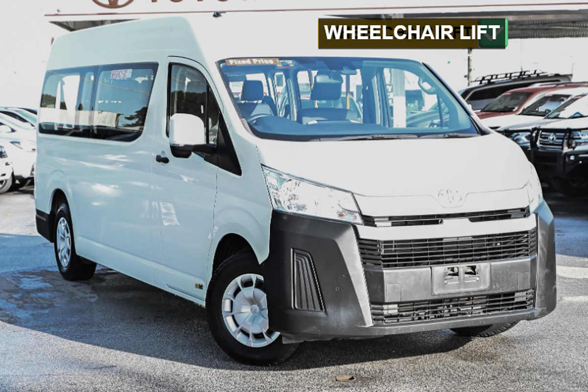 2019 Toyota Hiace Commuter GDH322R ELWB High Roof