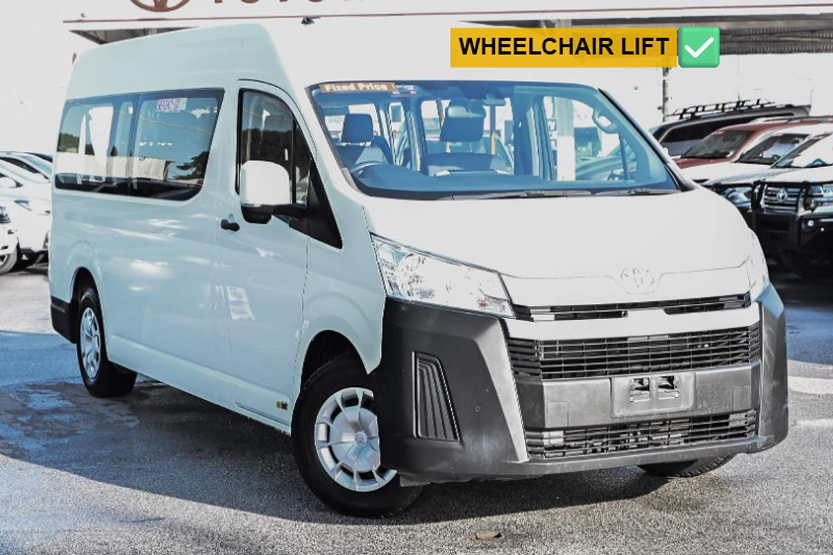 2019 Toyota Hiace Commuter GDH322R ELWB High Roof
