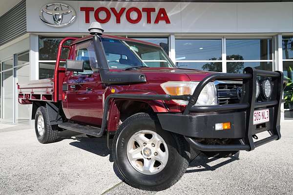 2008 Toyota LC Military LC Military GXL 4.5L T Diesel Manual Single C/Chassis VDJ79R 4X4