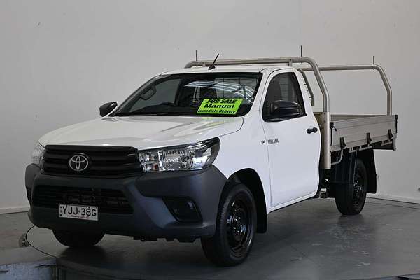 2019 Toyota Hilux Workmate TGN121R Rear Wheel Drive