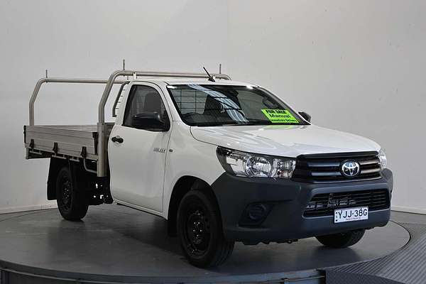 2019 Toyota Hilux Workmate TGN121R Rear Wheel Drive