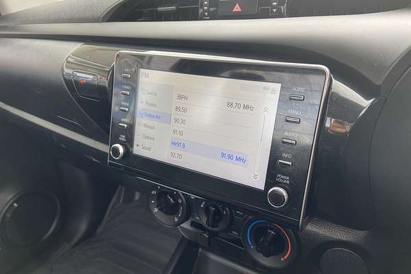 2022 Toyota Hilux Workmate TGN121R Rear Wheel Drive