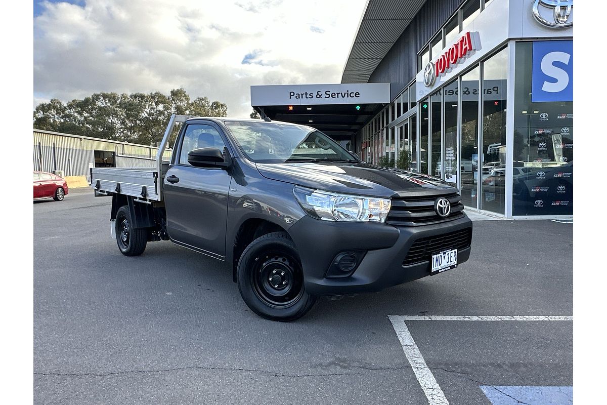 2017 Toyota Hilux Workmate TGN121R Rear Wheel Drive