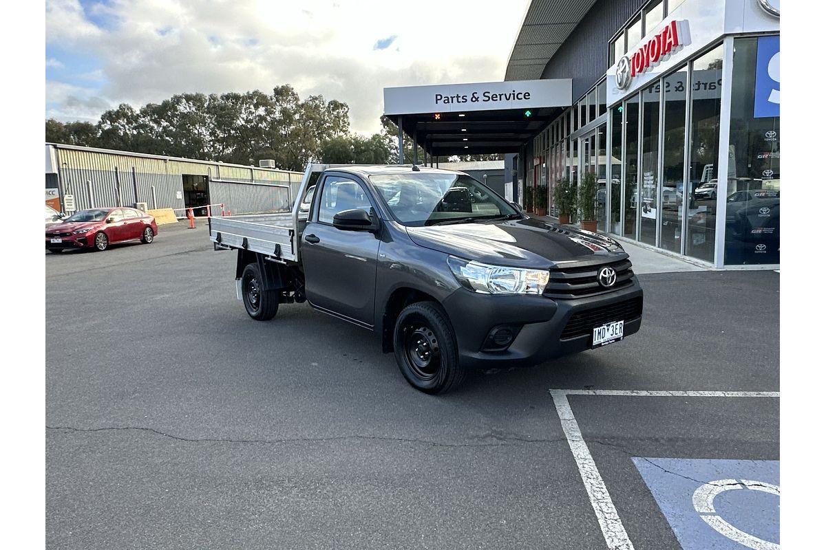2017 Toyota Hilux Workmate TGN121R Rear Wheel Drive