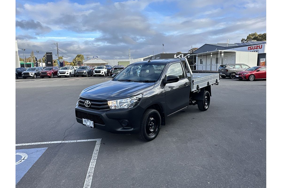 2017 Toyota Hilux Workmate TGN121R Rear Wheel Drive