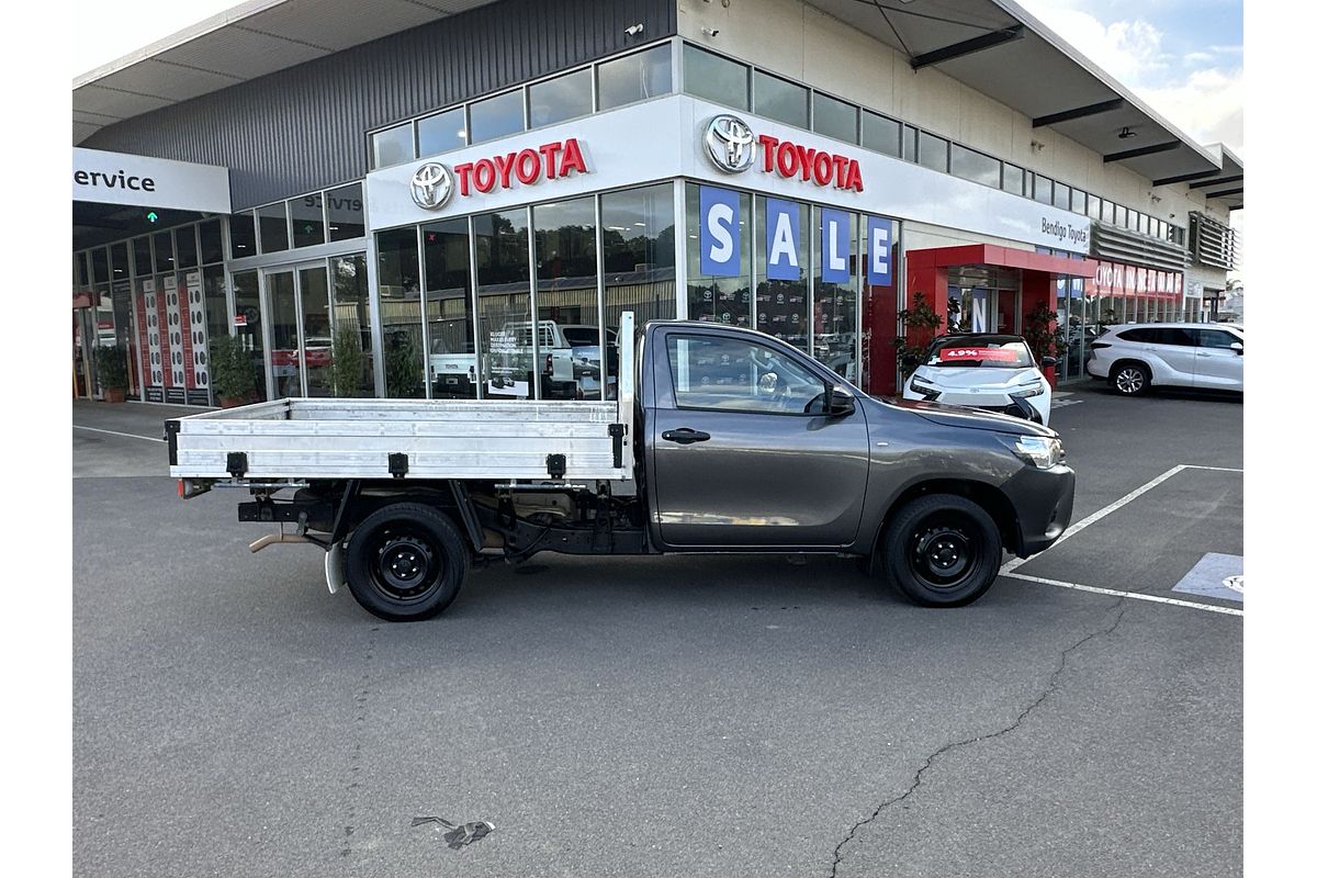 2017 Toyota Hilux Workmate TGN121R Rear Wheel Drive