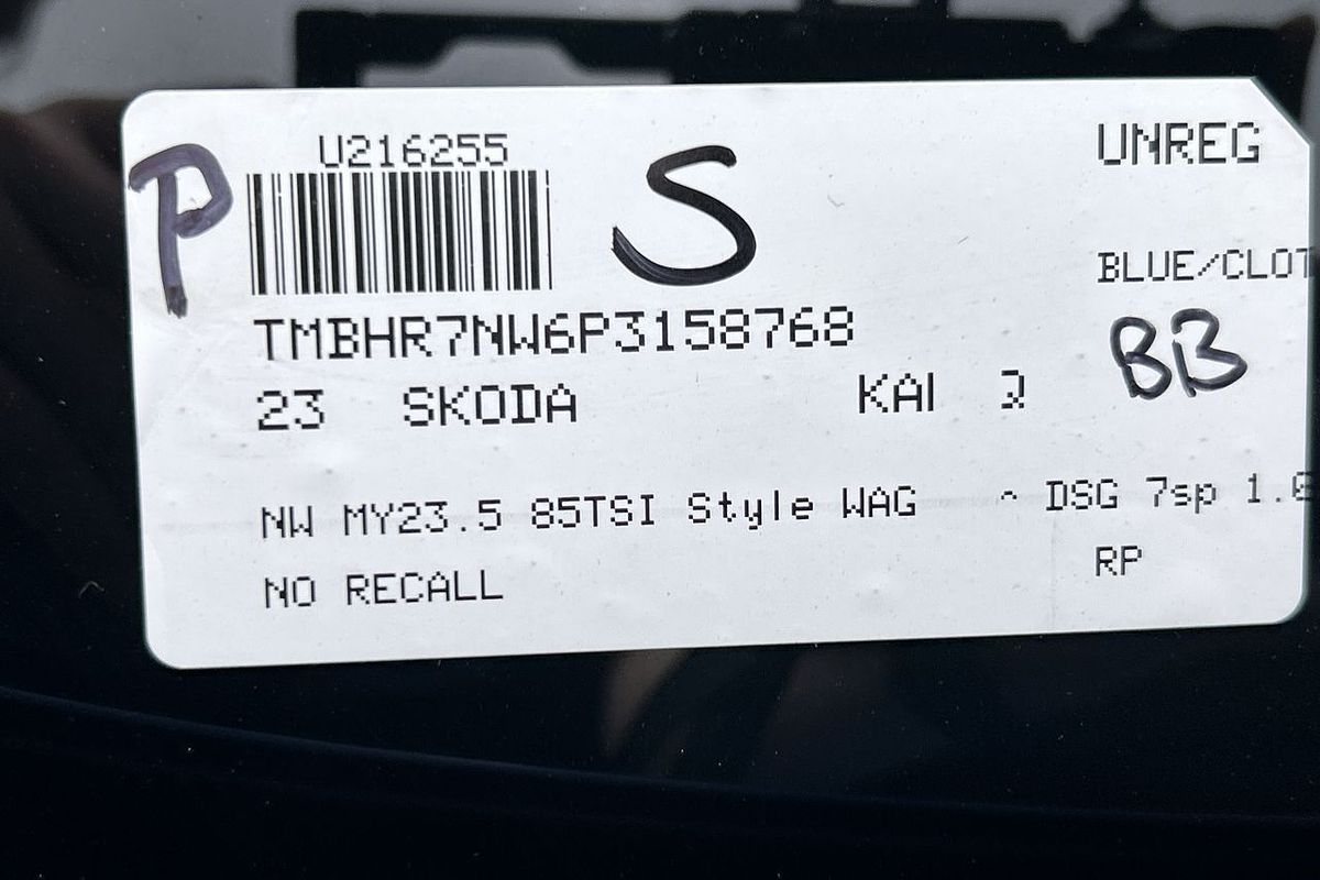 2023 SKODA Kamiq 85TSI Style NW