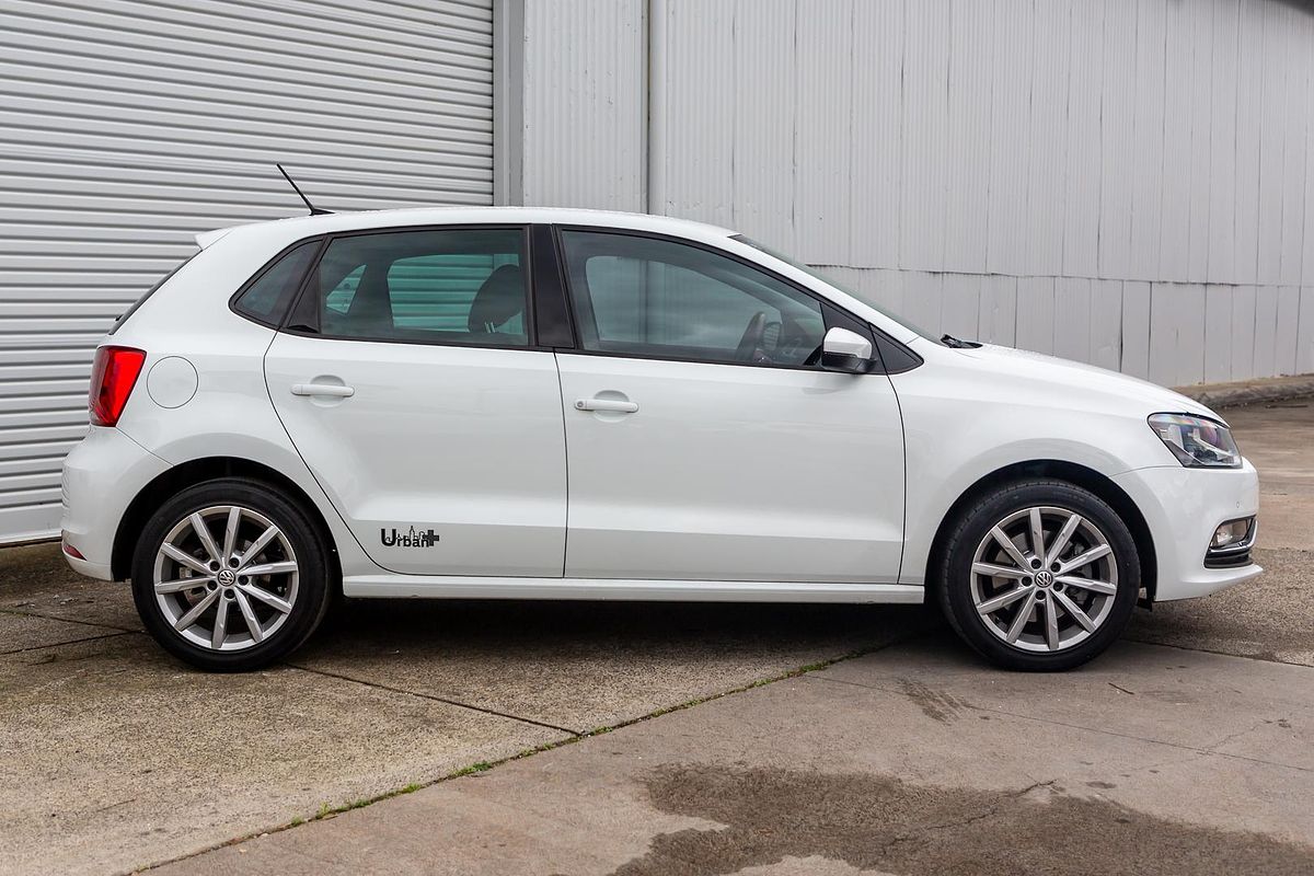 2017 Volkswagen Polo 81TSI Urban+ 6R