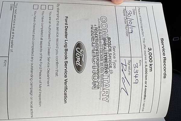 2019 Ford Everest Trend UA II 2.0L