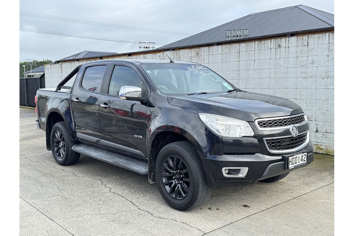 2013 Holden Colorado LTZDCPU 2.8D/6MT/UT/