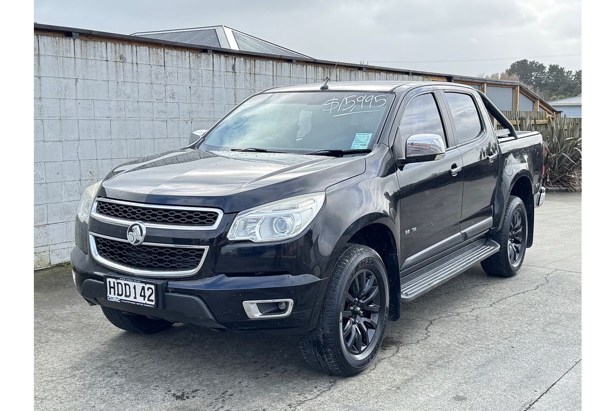 2013 Holden Colorado LTZDCPU 2.8D/6MT/UT/