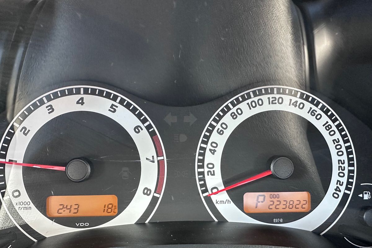 2008 Toyota Corolla Ascent ZRE152R