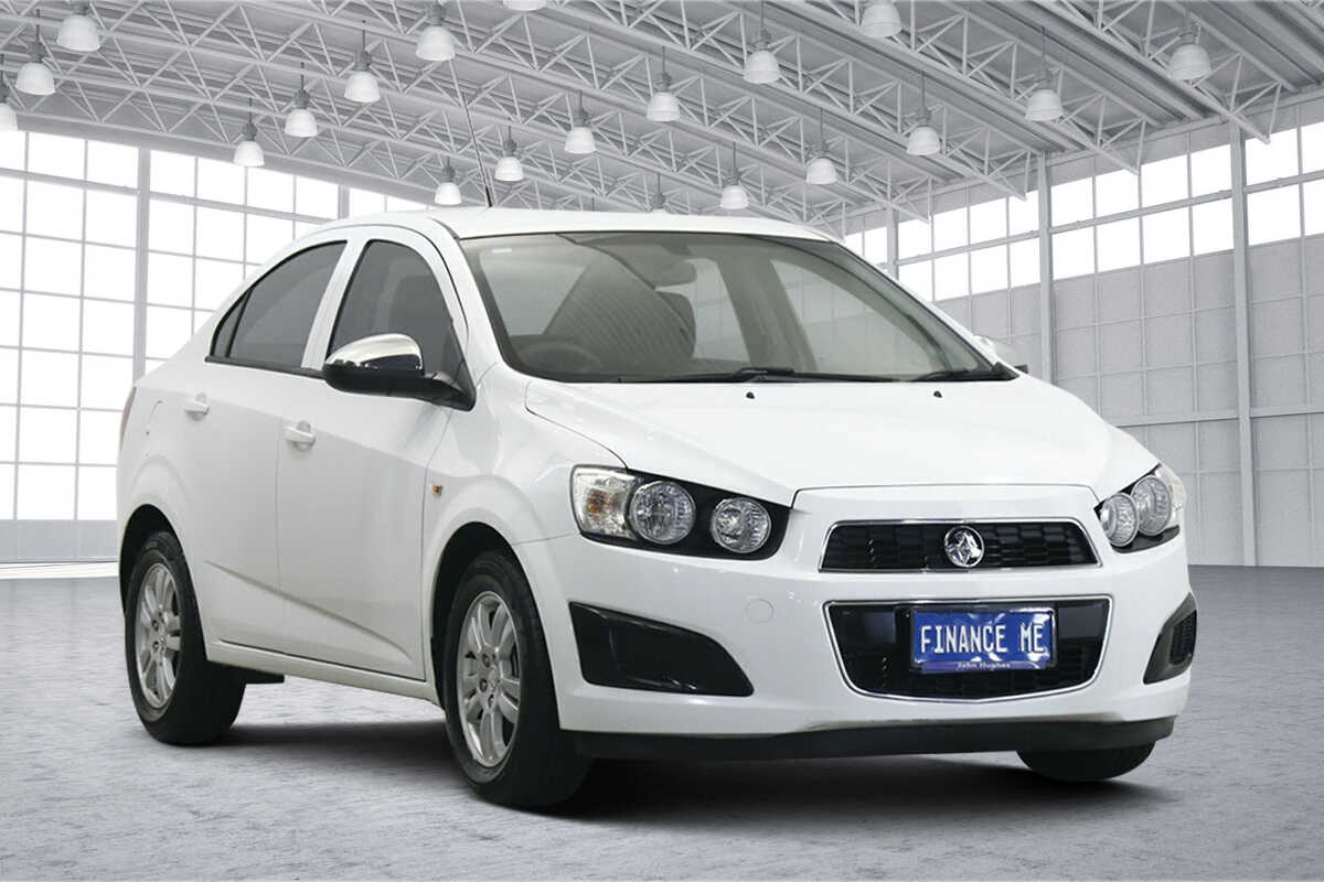 SOLD 2016 Holden Barina CD in White Used Sedan Victoria Park WA