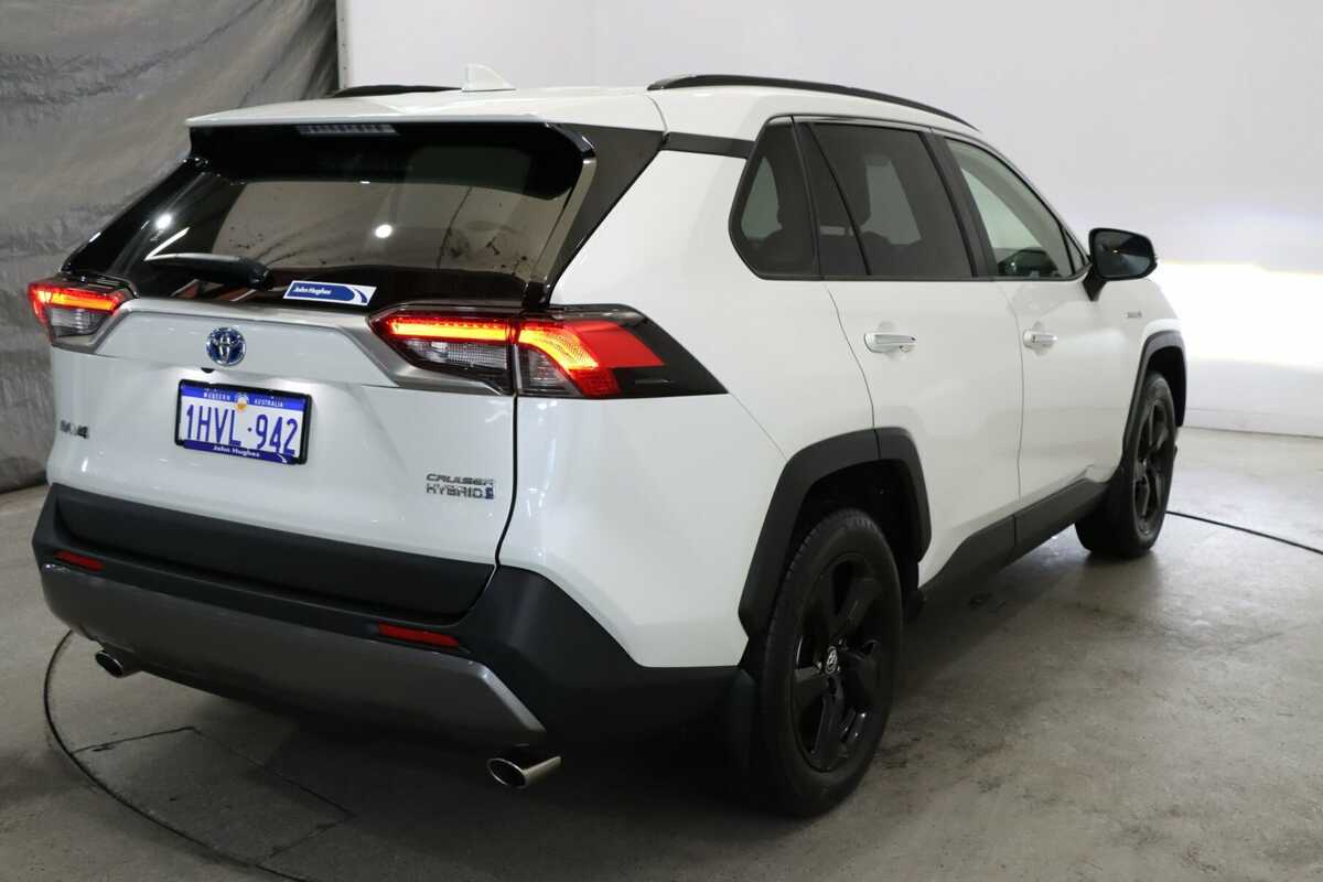 SOLD 2019 Toyota RAV4 Cruiser eFour in White Used SUV Victoria Park WA