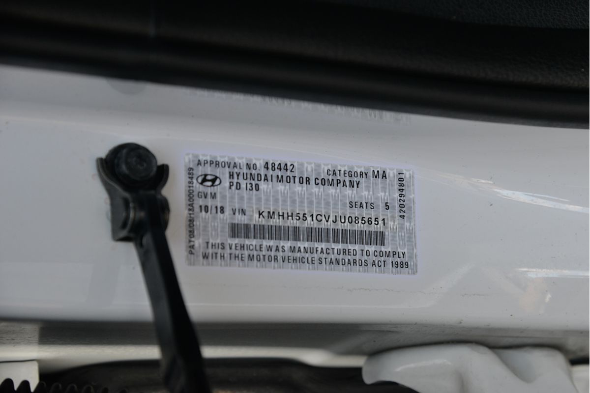2018 Hyundai i30 SR Premium PD