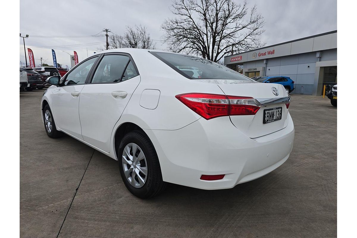 2016 Toyota Corolla Ascent ZRE172R