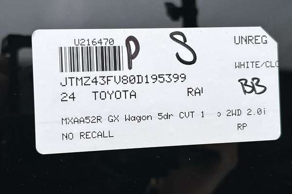 2024 Toyota RAV4 GX MXAA52R