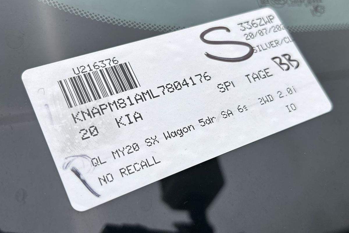 2020 Kia Sportage SX QL