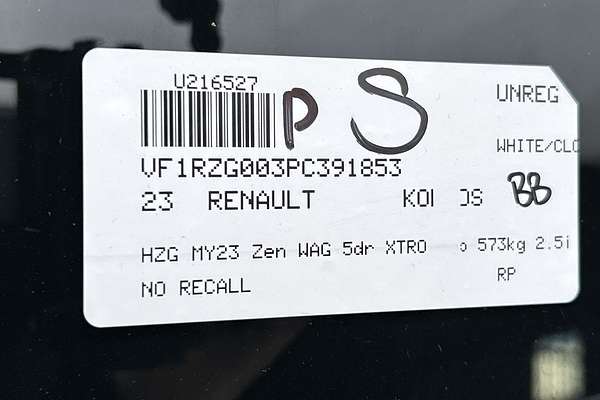 2023 Renault Koleos Zen HZG
