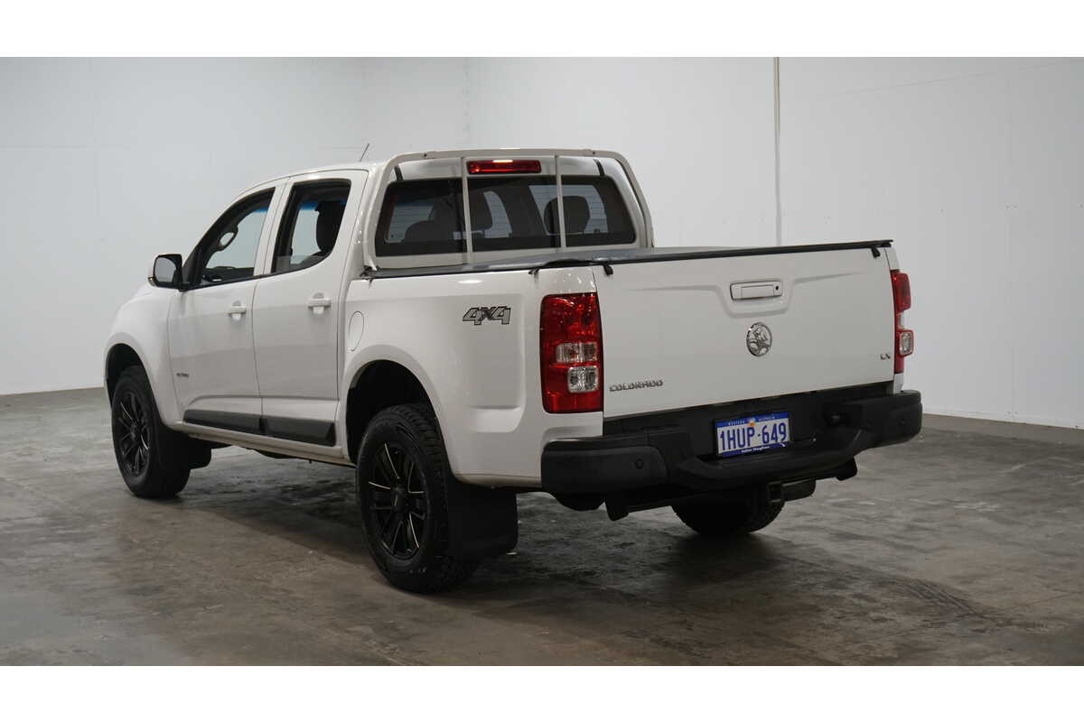 SOLD 2014 Holden Colorado LX Crew Cab in White Used Ute Welshpool WA