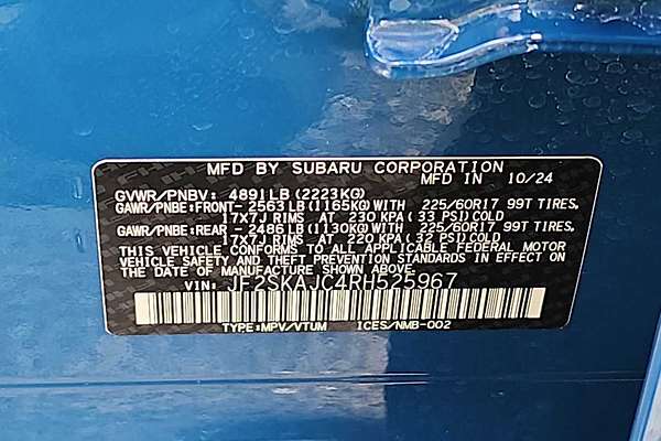 2024 Subaru Forester Wilderness