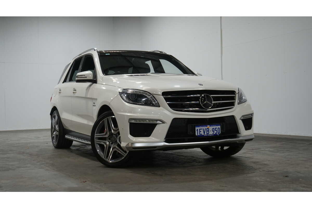 SOLD 2015 Mercedes Benz MClass ML63 AMG SPEEDSHIFT DCT in White Used