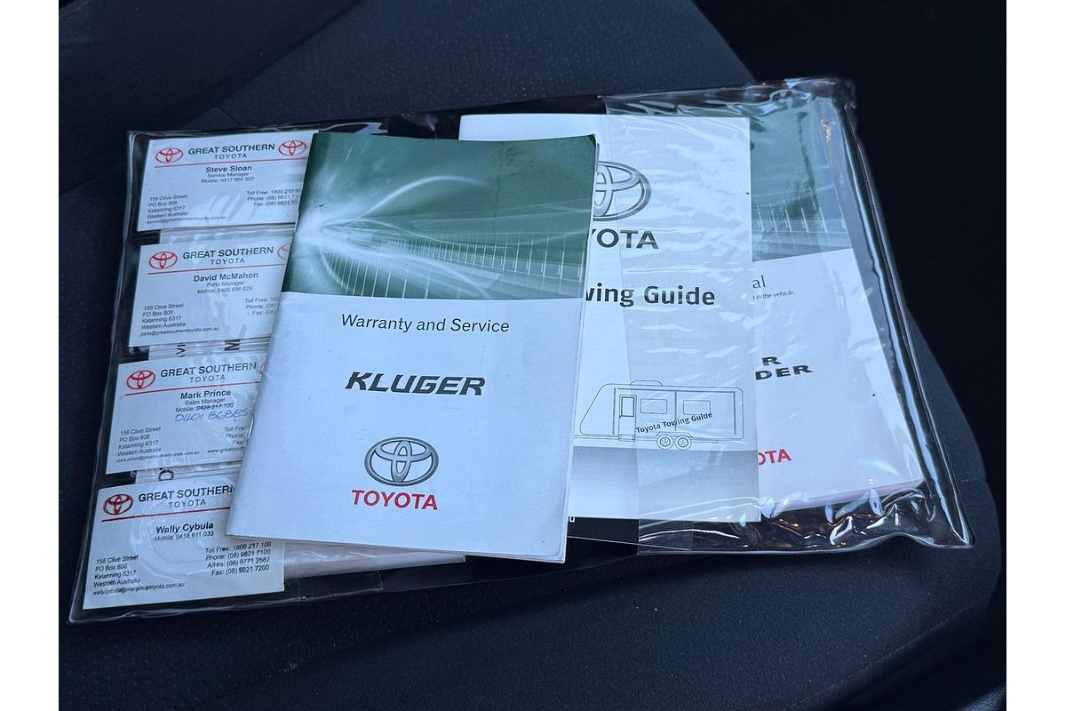2013 Toyota Kluger Altitude GSU40R