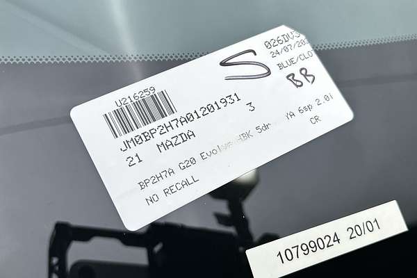 2021 Mazda 3 G20 Evolve BP Series