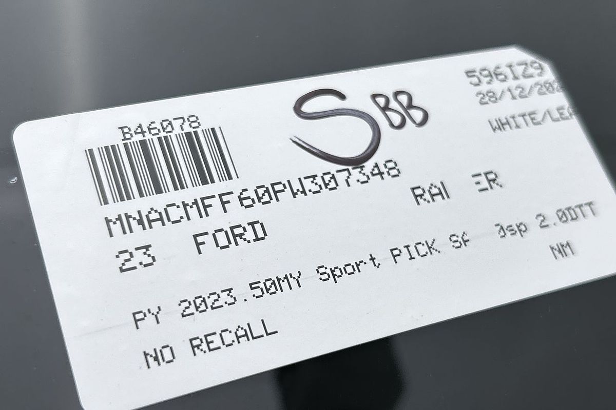 2023 Ford Ranger Sport 4X4 2.0L