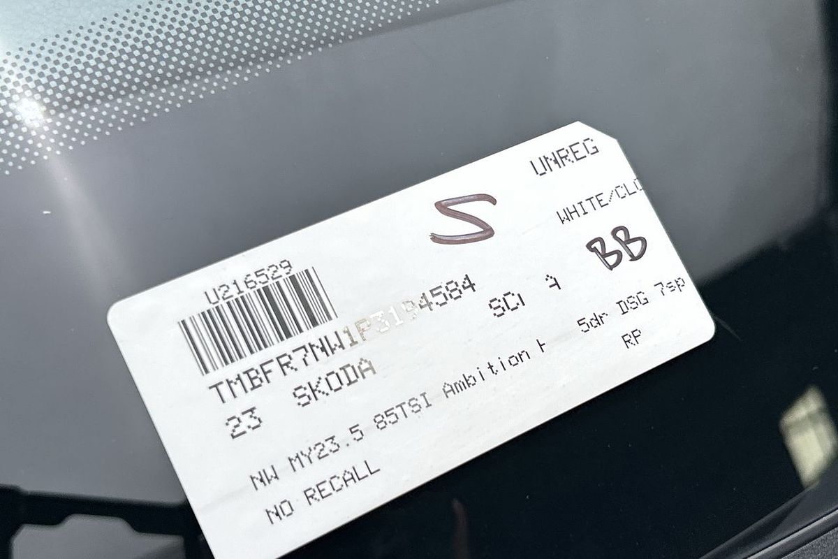 2023 SKODA Scala 85TSI Ambition NW